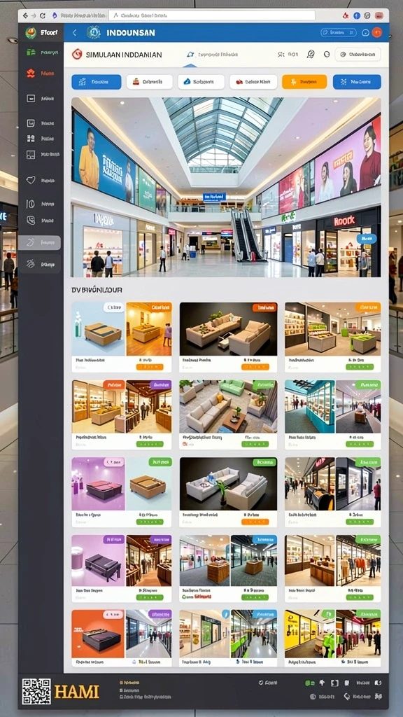 Tampilan antarmuka yang menarik dan user-friendly.