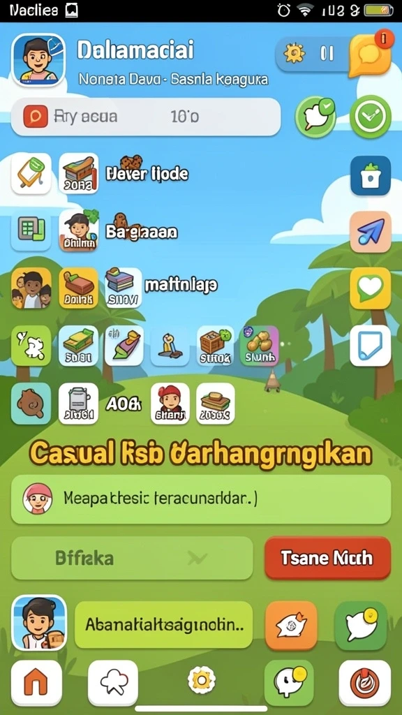 Koleksi film dan acara yang beragam.