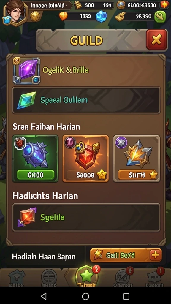 Beragam hadiah menarik menunggu di dalam game.