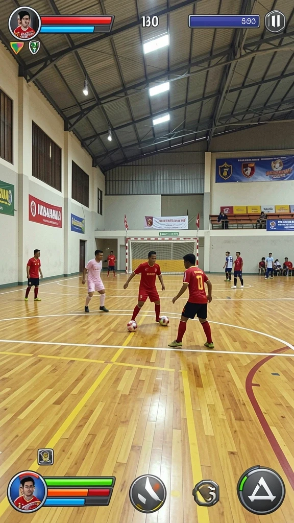 Level permainan yang menantang dan seru.