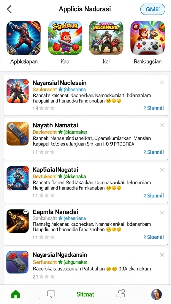 Misi seru dengan tantangan yang beragam.