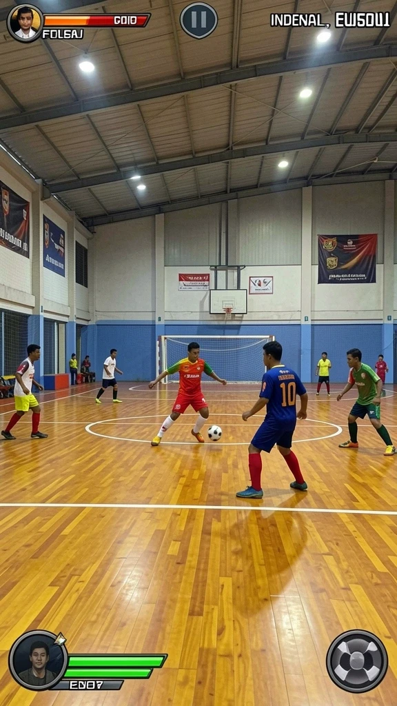 Tampilan mesin slot yang menarik dan interaktif.