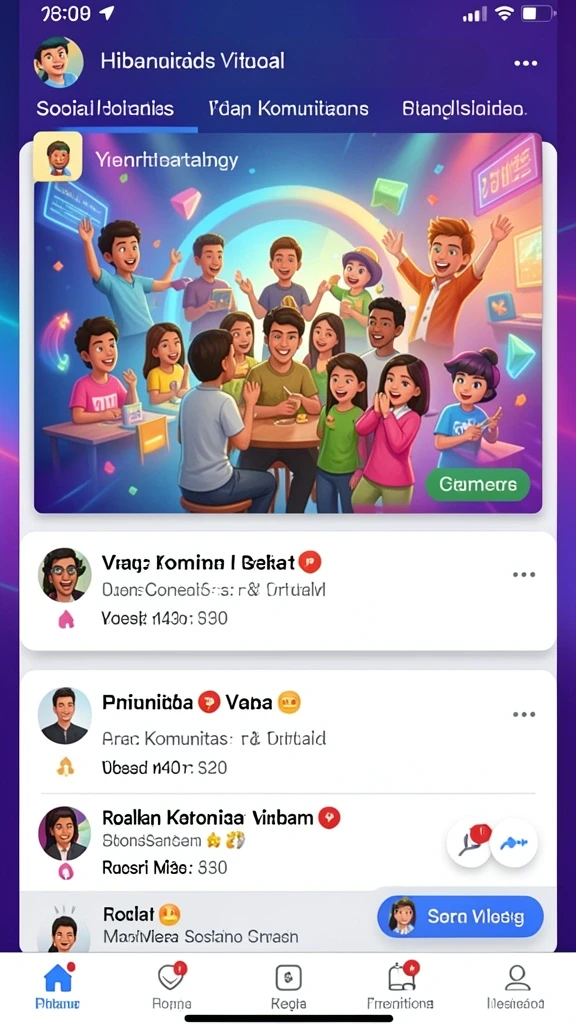 Mode multiplayer yang seru dan interaktif.