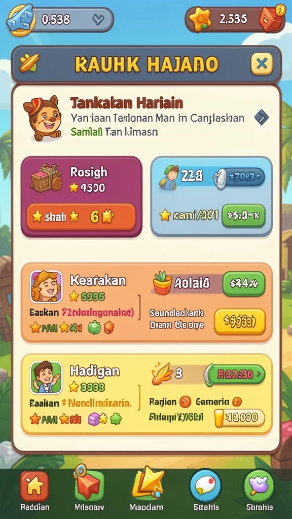Tampilan antarmuka yang intuitif dan mudah digunakan.