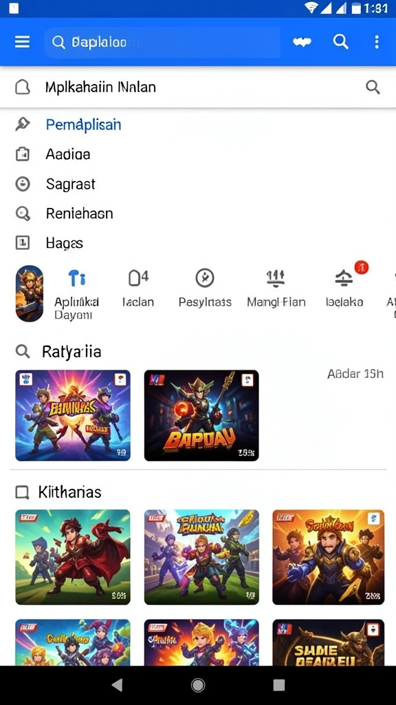 Screenshot ini menunjukkan grafis memukau dalam game HO3.