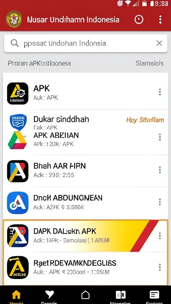 Fitur turnamen seru dan kompetitif.