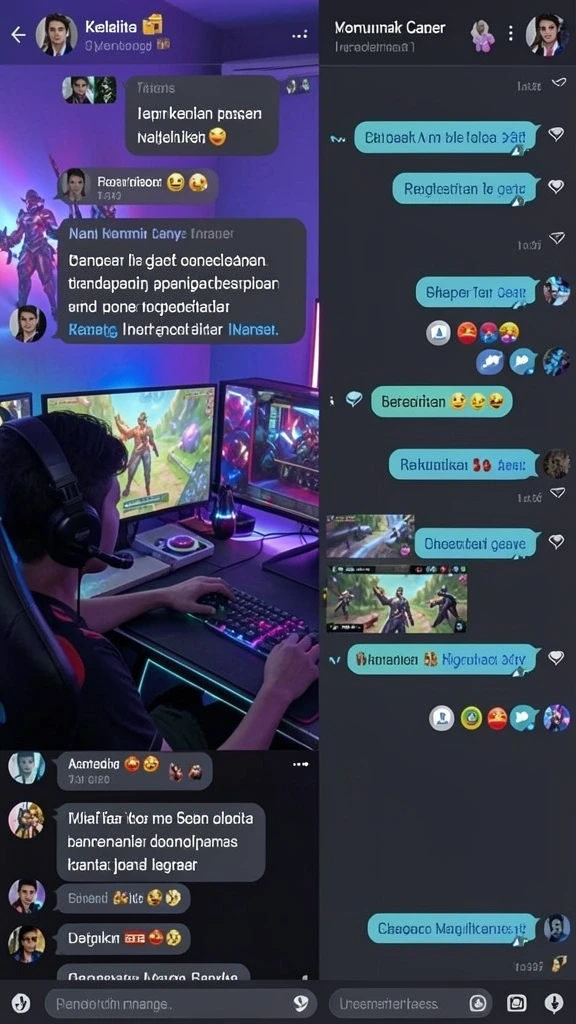 Screenshot menggambarkan beragam pilihan mesin slot yang tersedia.