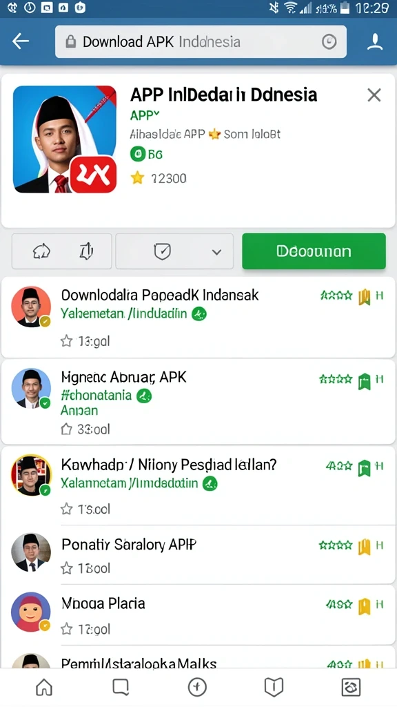 Tampilan karakter utama dalam petualangan.