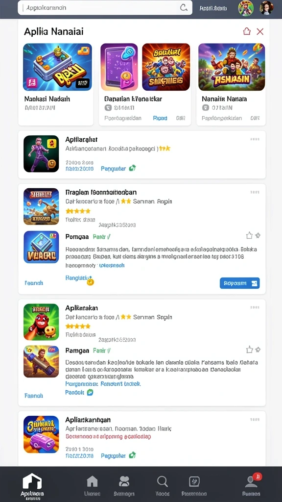 Fitur komunitas yang memungkinkan interaksi antar pemain.