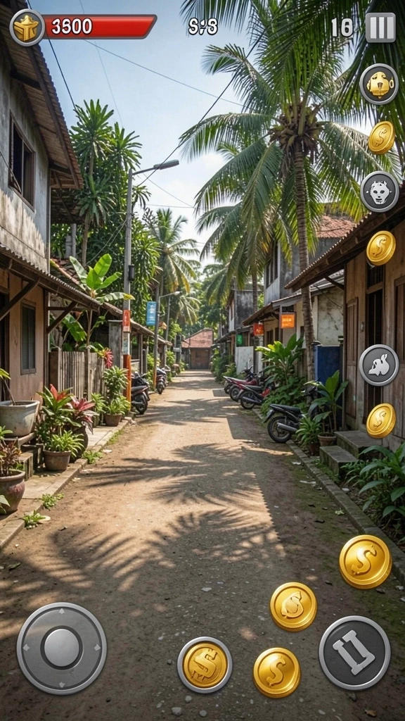 Pengalaman bermain yang menegangkan di tengah hujan.