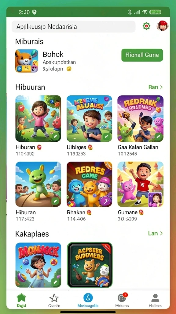 Level menantang yang menguji strategi pemain.