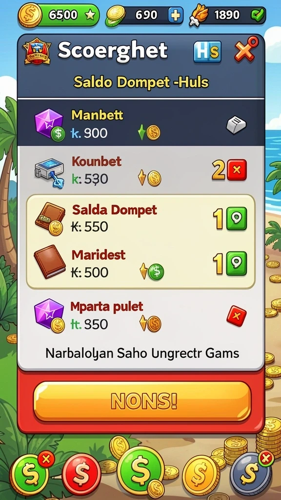 Gameplay yang seru dengan banyak tantangan.