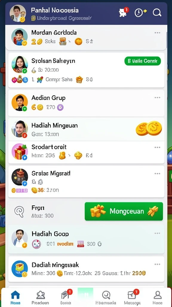 Beragam jenis permainan togel yang tersedia.