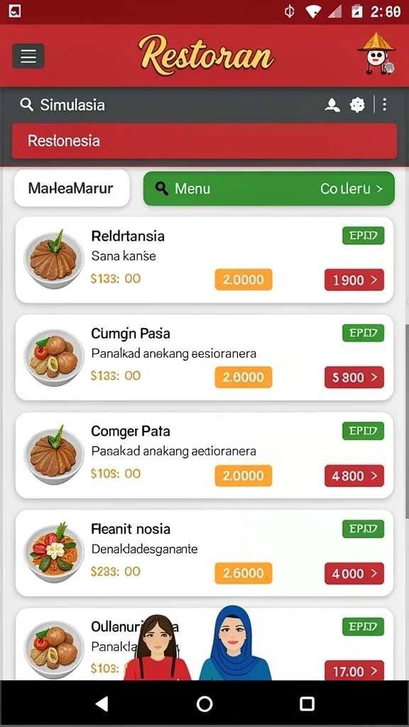 Dapatkan berbagai karakter menarik dalam game.