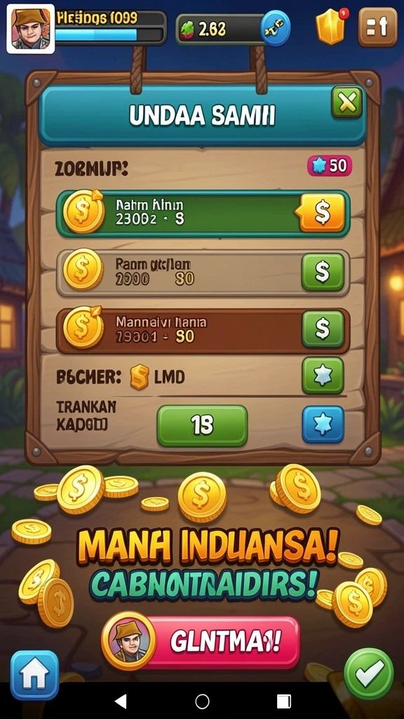Screenshot menunjukkan tampilan antarmuka utama MABAR88 yang menarik.