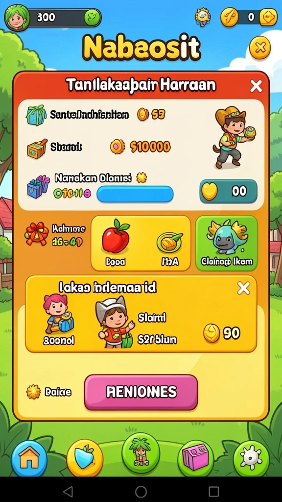 Grafis yang memukau untuk pengalaman bermain optimal.
