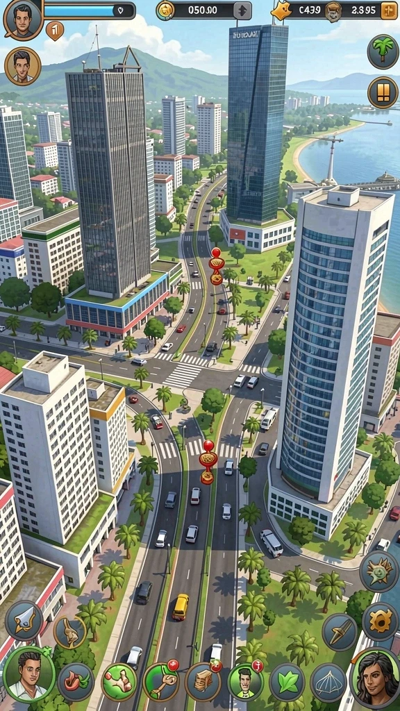 Tampilan antarmuka MEGA388 yang menarik.