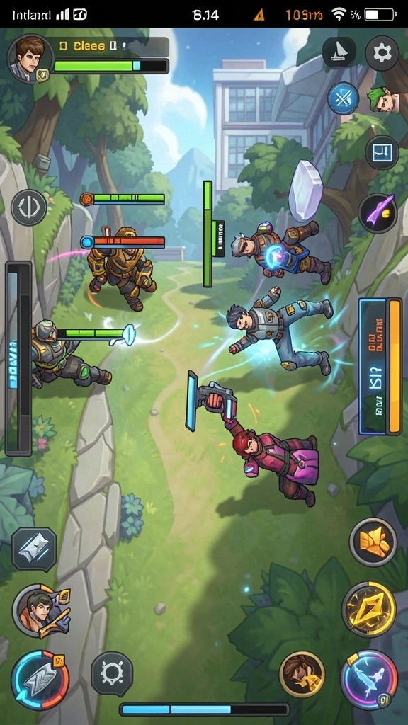 Dekat dengan berbagai hero dan karakter yang kuat.