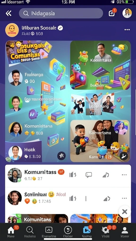 Sistem hadiah menarik untuk pemain aktif.