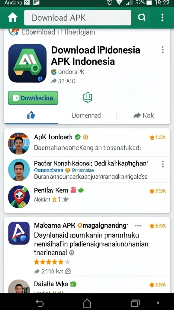 Tampilan karakter yang unik dan menarik.