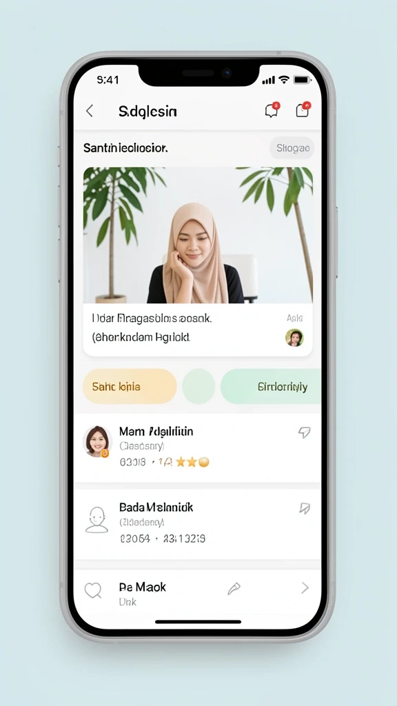 Tampilan awal yang menarik dan intuitif.