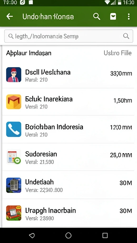 Tangkapan layar menunjukkan grafik yang menawan dan karakter yang unik.