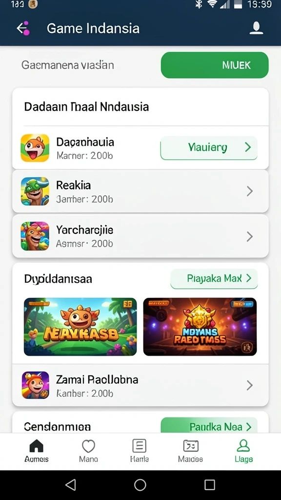 Sistem hadiah menarik yang memotivasi pemain.
