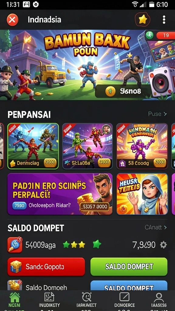 Screenshot menampilkan mode permainan kompetitif yang seru.
