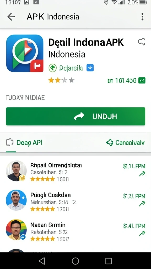 Tampilan antarmuka yang user-friendly.