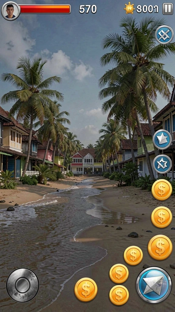 Fitur multiplayer yang memungkinkan bersaing dengan teman.