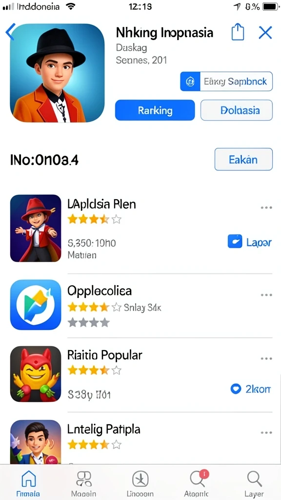 Layar awal SLOT777 yang menampilkan tema-tema menarik.