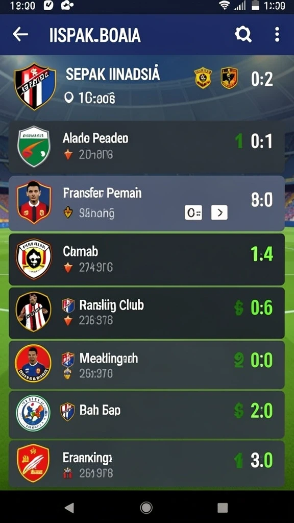 Screenshot menampilkan halaman utama aplikasi SOBET88 yang menarik.