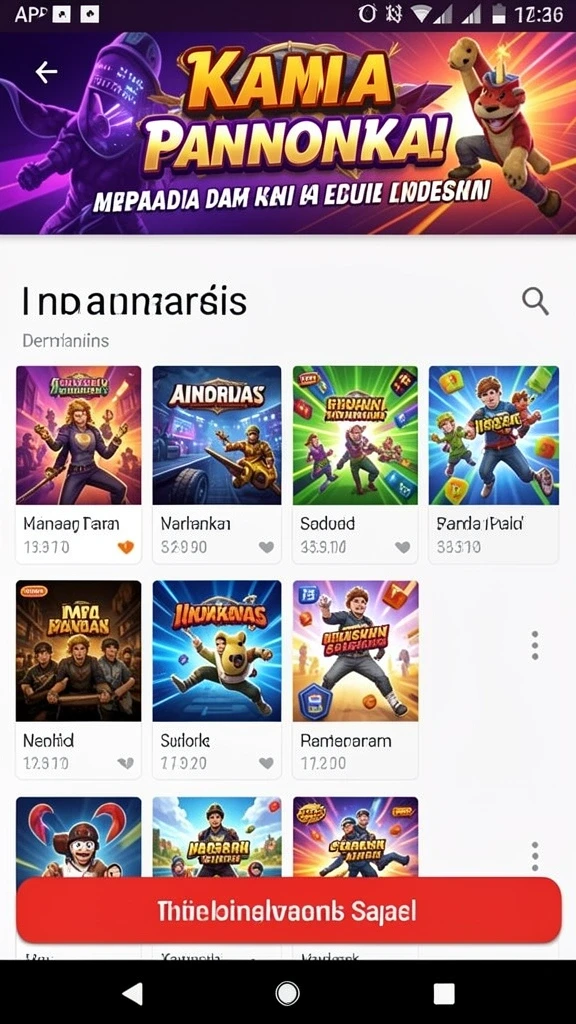 Tampilan antarmuka ULARTOTO yang intuitif.
