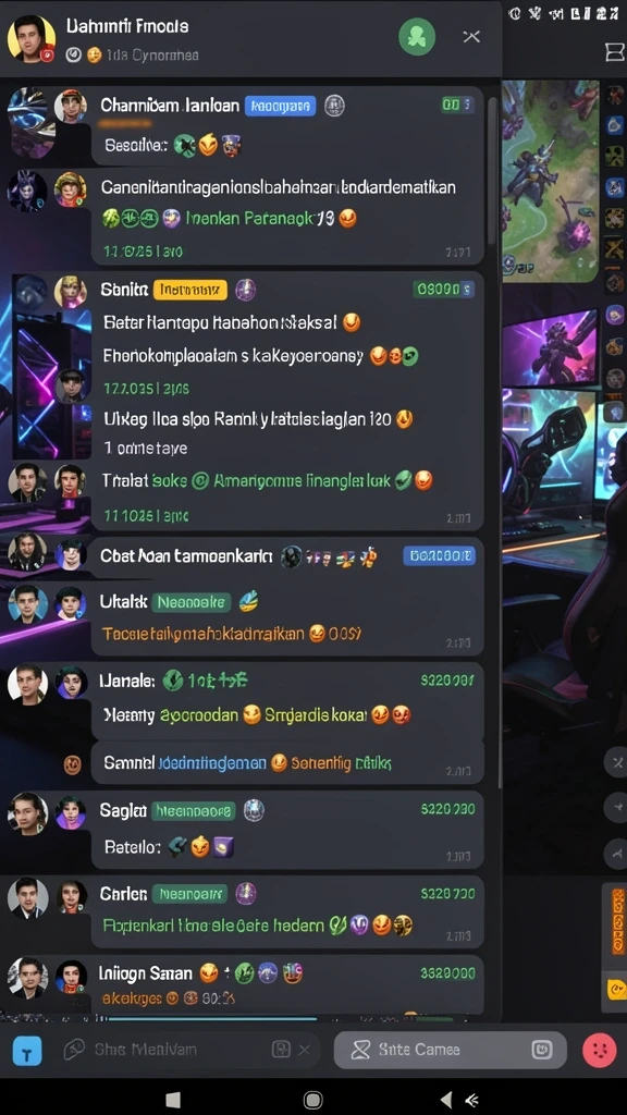 Fitur turnamen dengan hadiah menarik.