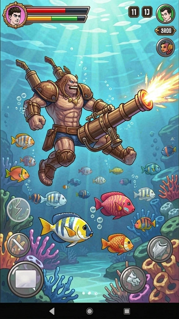 Ilustrasi gameplay X88 dengan aksi seru yang penuh tantangan.